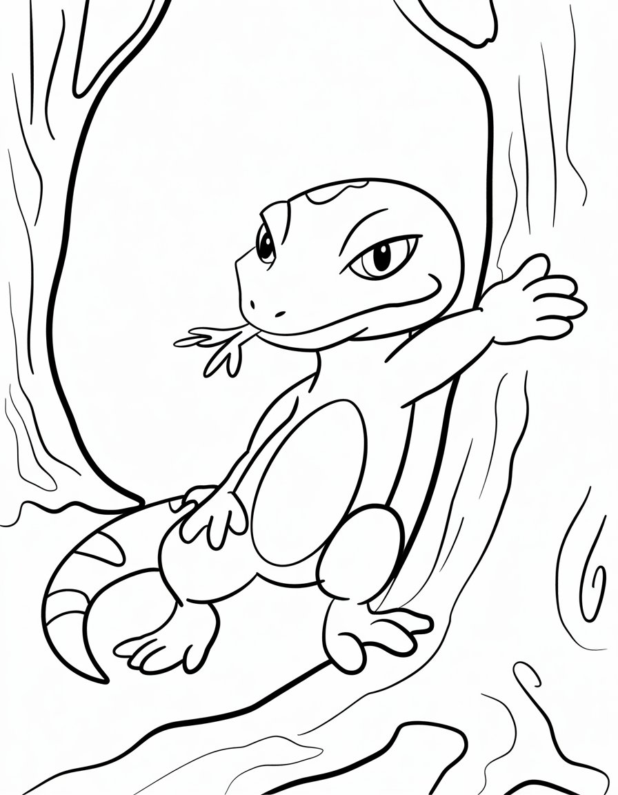 Friendly Treecko